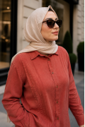 Magazin Tencel Takım Oranj