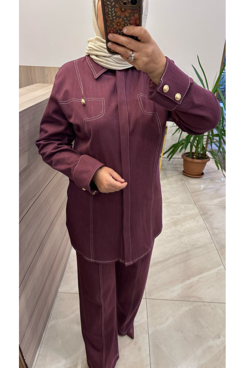 Hilay 0126K101.024 Takım Mürdüm