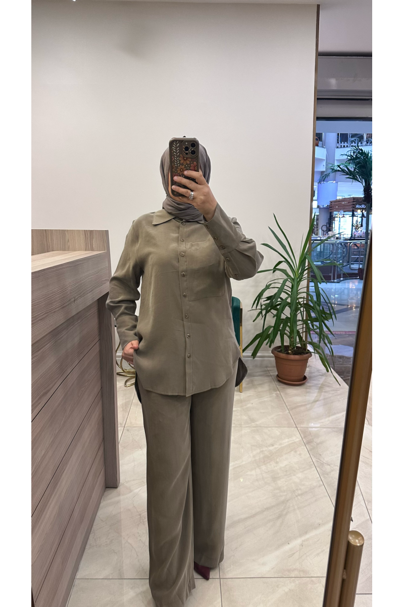 Hilay Modal Takım Bej