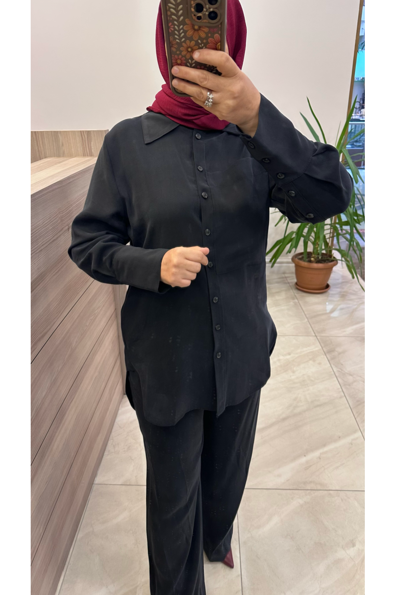 Hilay Modal Takım Siyah
