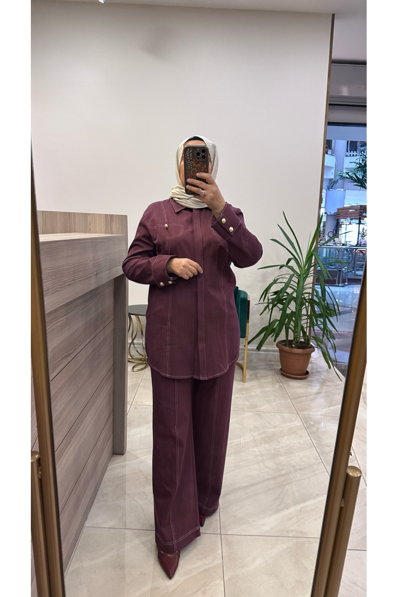 Hilay 0126K101.024 Takım Mürdüm