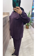 Magazin 7424 Tensel Takım Mor