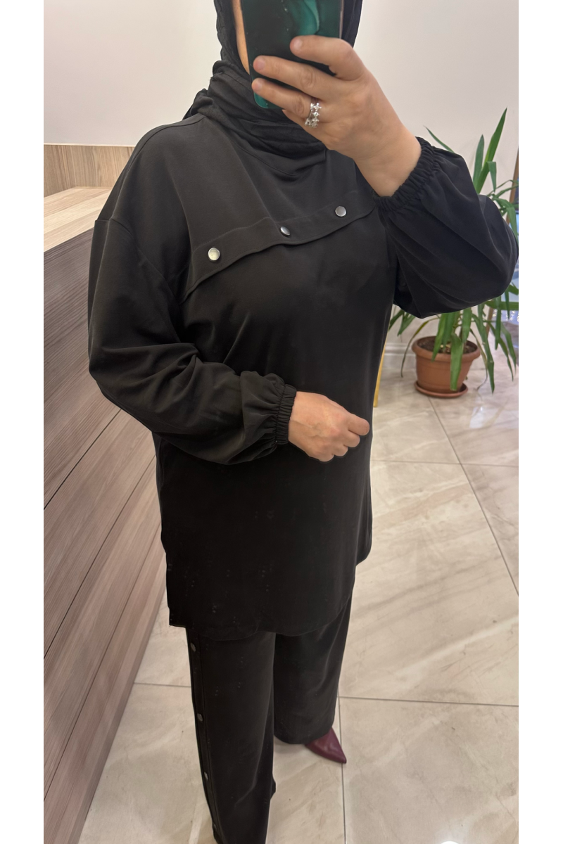 Magazin 4907 Tensel Takım Siyah