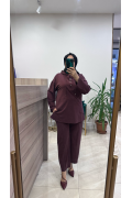Magazin 7416 Tensel Takım Bordo