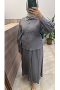 Magazin 7477 Lyocell Takım Gri