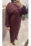 Magazin 4907 Tensel Takım Bordo