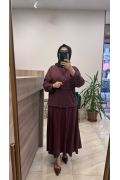 Magazin 7473 Tensel Takım Bordo