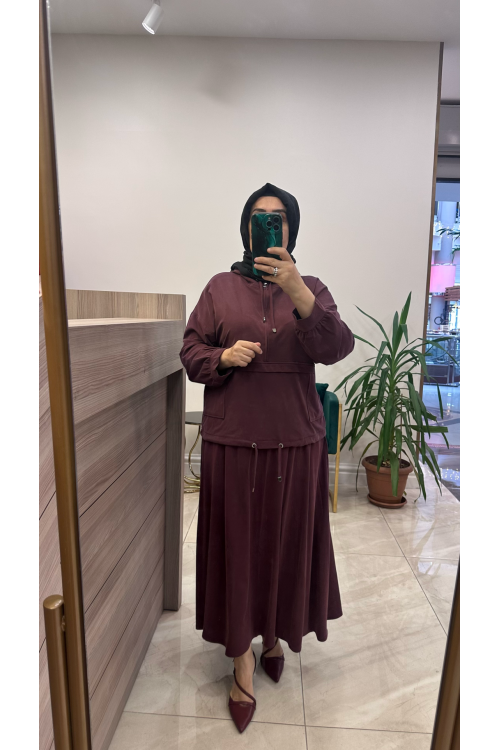 Magazin 7473 Tensel Takım Bordo