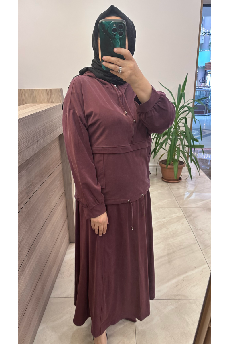 Magazin 7473 Tensel Takım Bordo