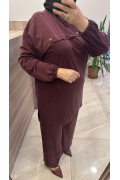 Magazin 4907 Tensel Takım Bordo