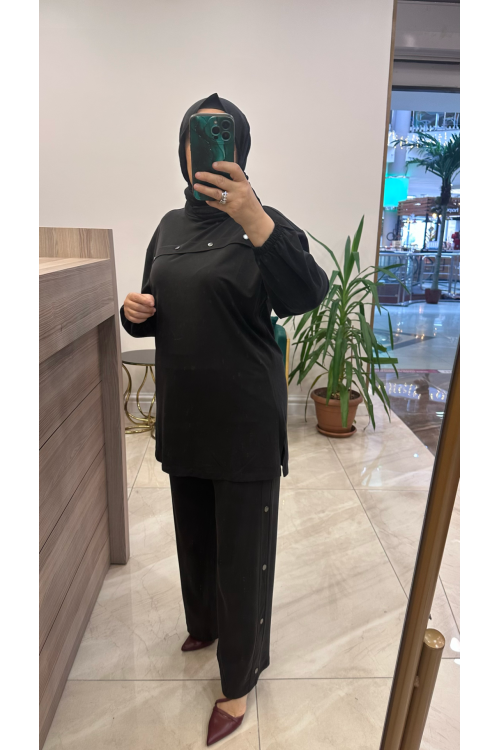 Magazin 4907 Tensel Takım Siyah