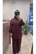 Magazin 4907 Tensel Takım Bordo