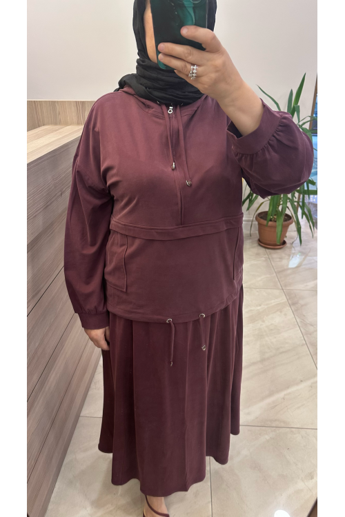 Magazin 7473 Tensel Takım Bordo