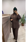 Magazin 7416 Tensel Takım Kahverengi