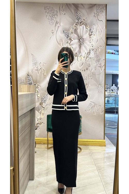 Nuss 25K1115 Hırka Siyah