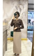 Nuss 25K1115 Hırka Kahve