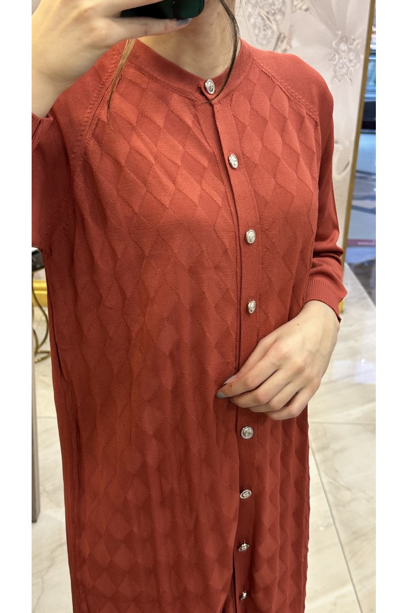 Nuss 25KY305 Hırka Taba