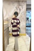 Nuss 25KY711 Hırka Bordo