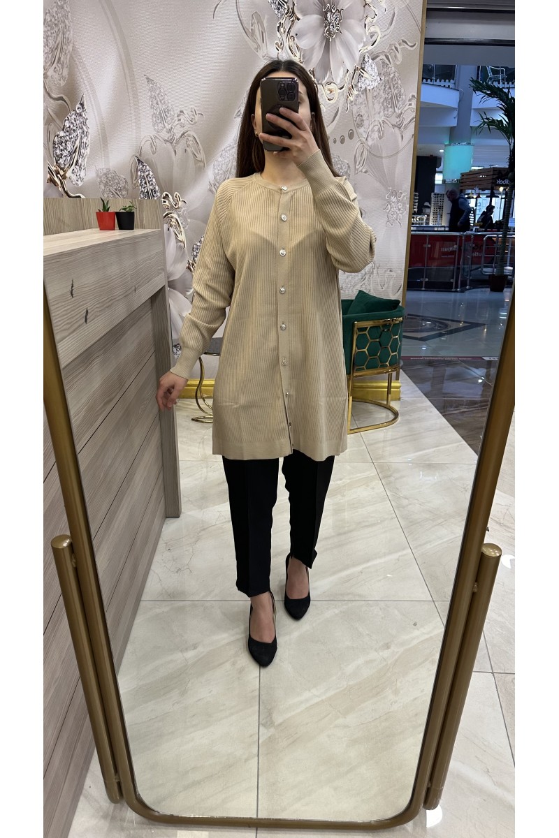 Nuss 1100 Hırka Vizon