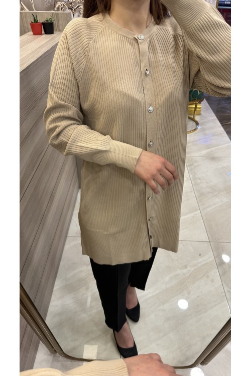 Nuss 1100 Hırka Vizon