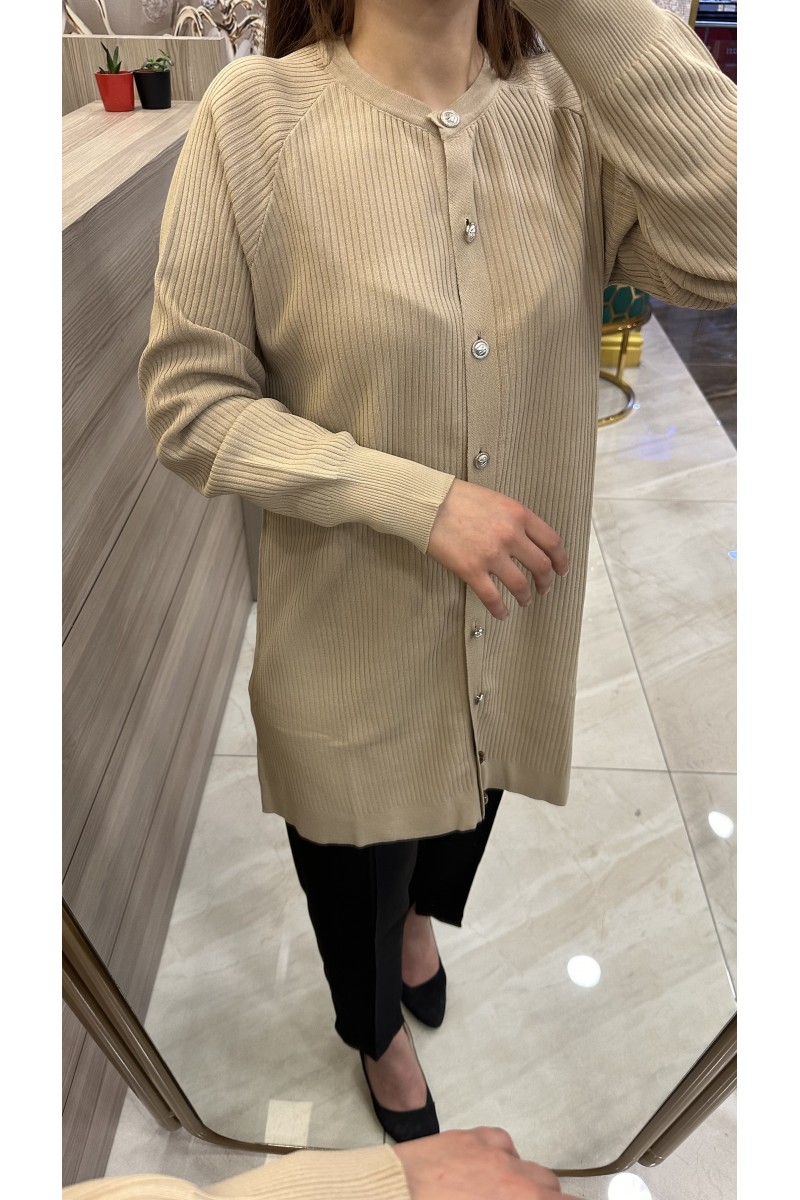 Nuss 1100 Hırka Vizon