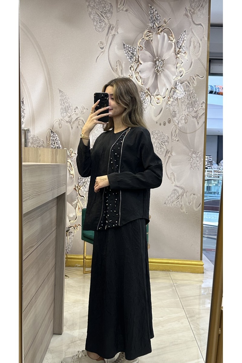 Nuss-25Y1042 Takım Siyah