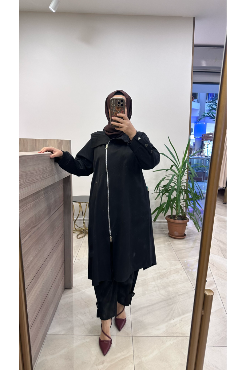 Qmash 5 YTRC9182 Siyah Kap