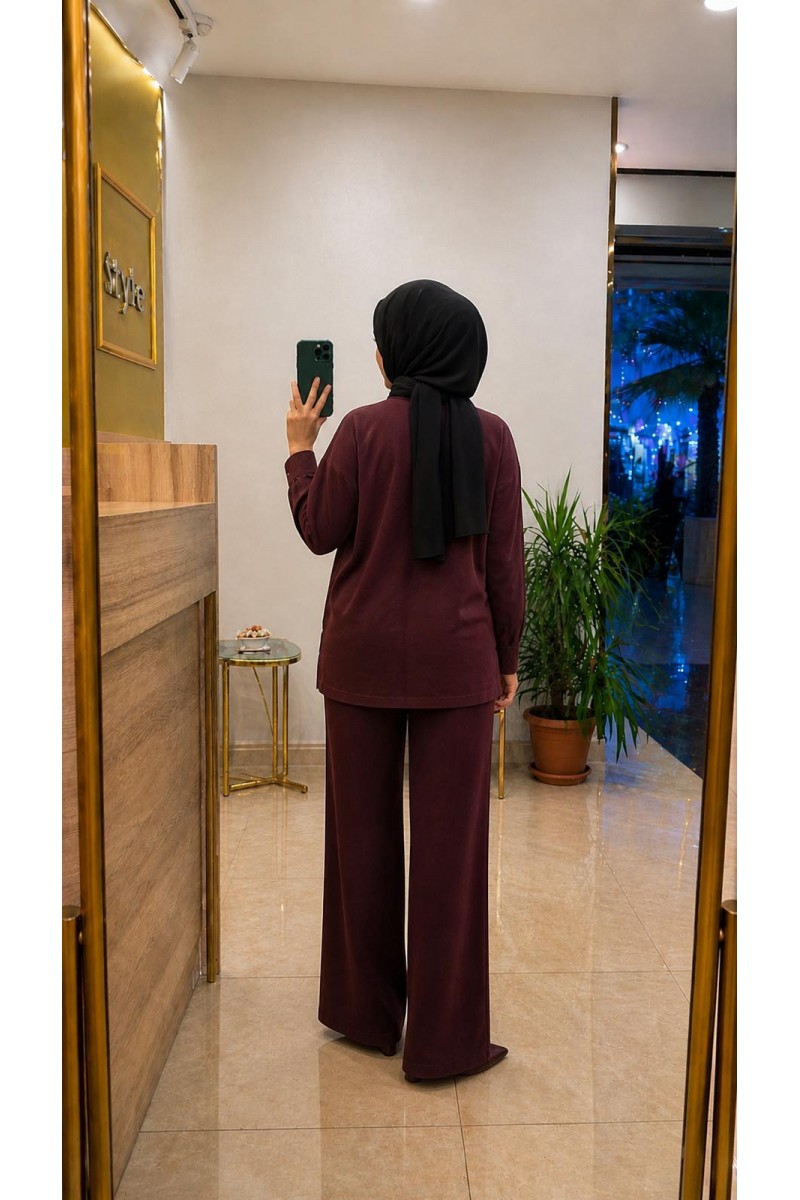 Magazin Tensel Takım Bordo