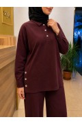 Magazin Tensel Takım Bordo