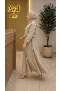 Magazin Lyocell Takım Bej