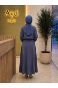 Magazin Lyocell Takım Lacivert