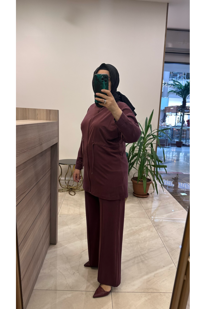 Magazin 7481 Tensel  Takım Bordo