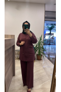 Magazin 7481 Tensel  Takım Bordo