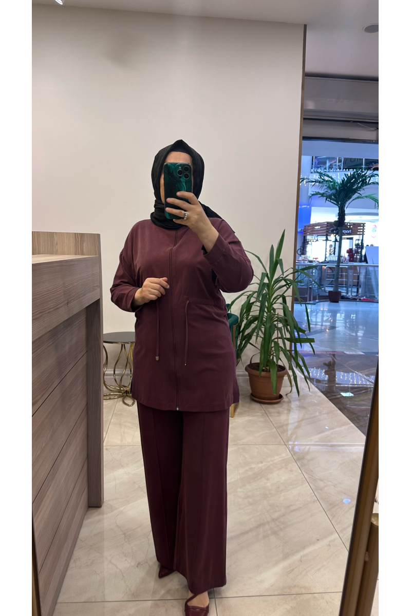 Magazin 7481 Tensel  Takım Bordo