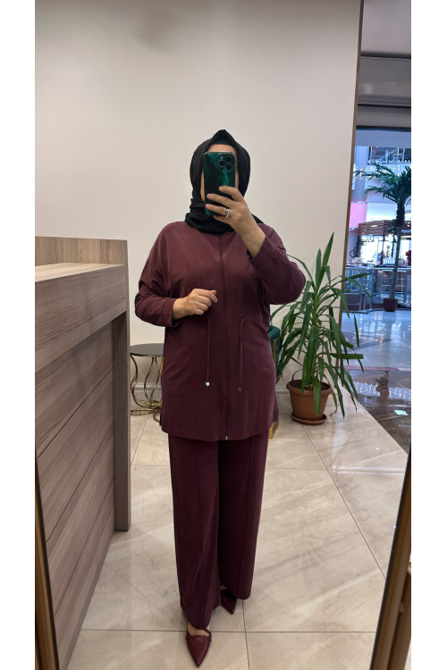 Magazin 7481 Tensel  Takım Bordo