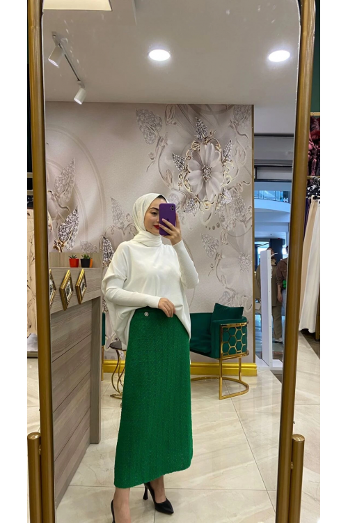 İnvee Evaze Tunik Ekru 5879