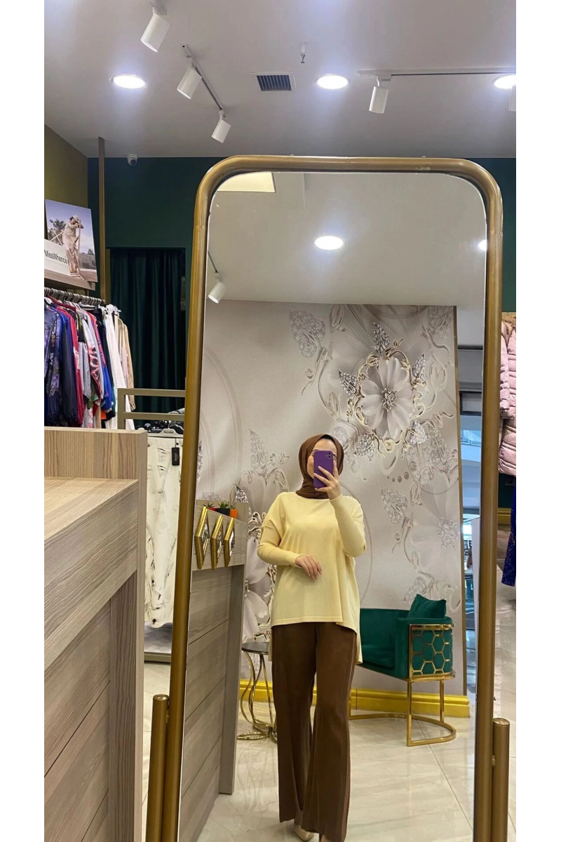 İnvee Evaze Tunik Vanilya 5879