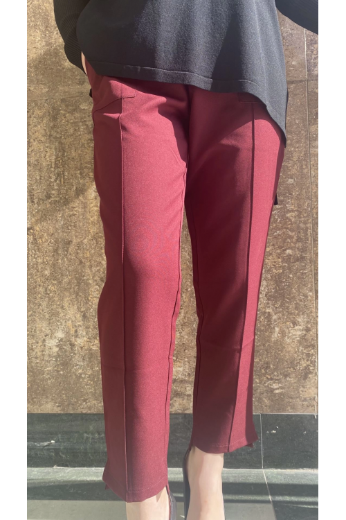 İnvee Havuç Pantolon Bordo