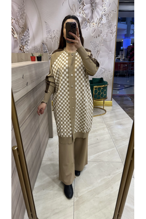 İnvee Merserize Pantolon Camel