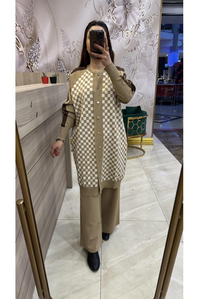 İnvee Merserize Pantolon Camel