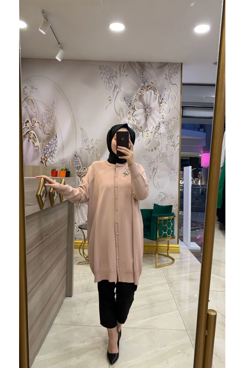 İnvee Yusufçuk Hırka Somon 6283