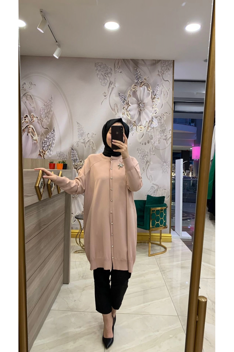 İnvee Yusufçuk Hırka Somon 6283