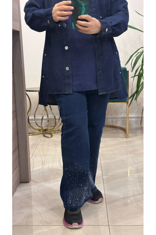 Magazin 2802 Kot Pantolon Lacivert