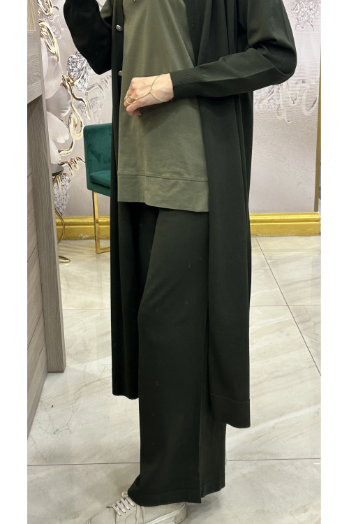 Nuss 25K002 Merserize Pantolon Haki