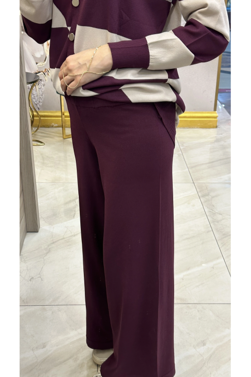 Nuss 25K002 Merserize Pantolon Mürdüm