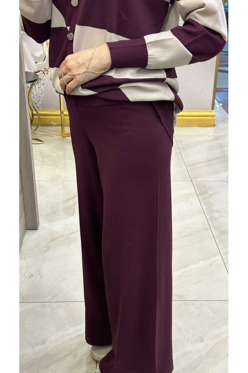 Nuss 25K002 Merserize Pantolon Mürdüm