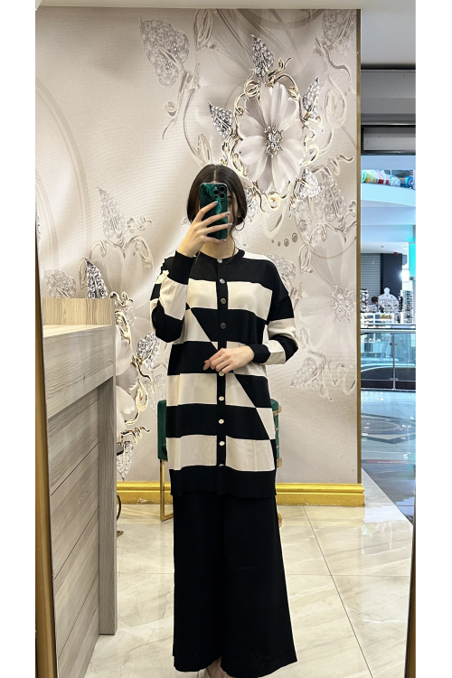 Nuss 25K002 pantolon Siyah