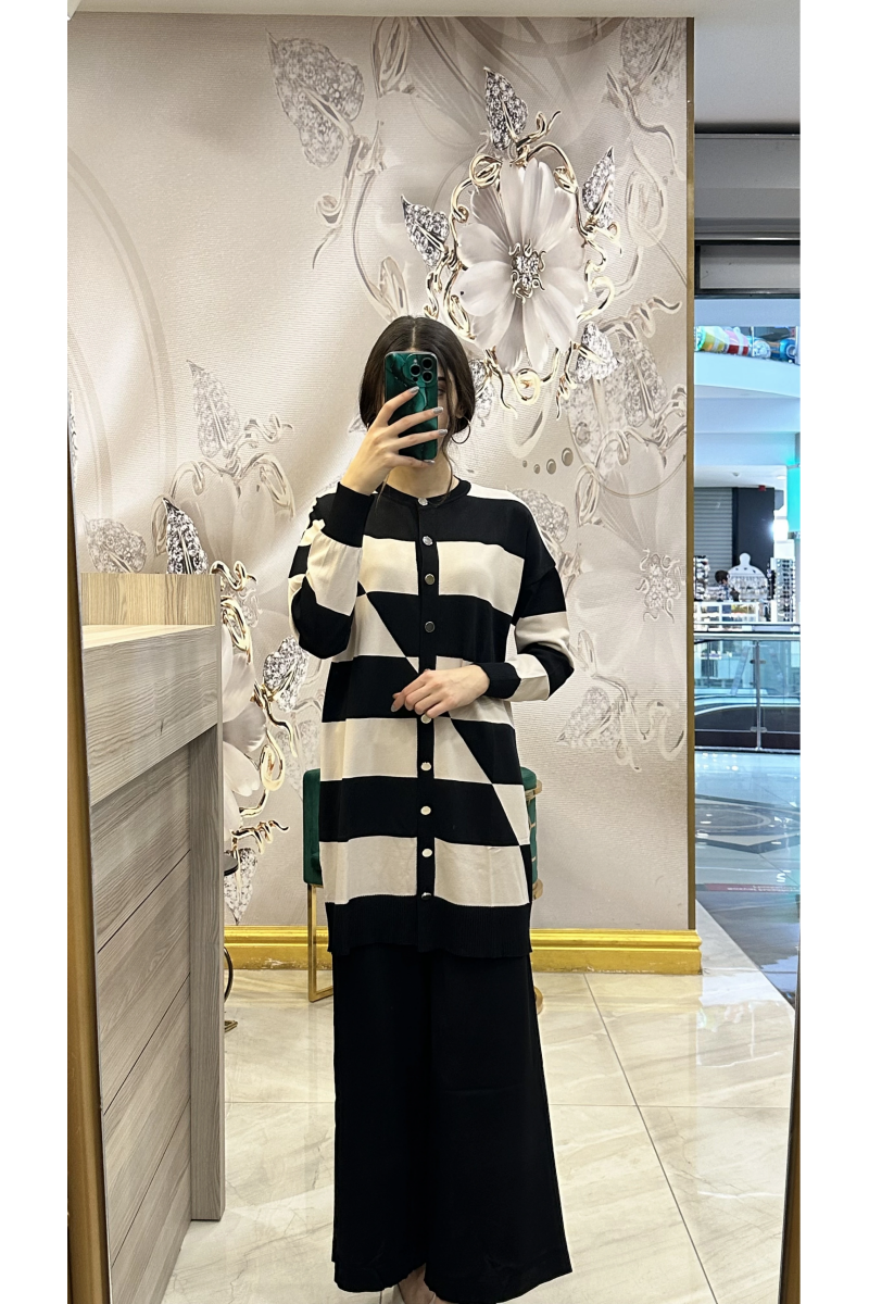 Nuss 25K002 pantolon Siyah