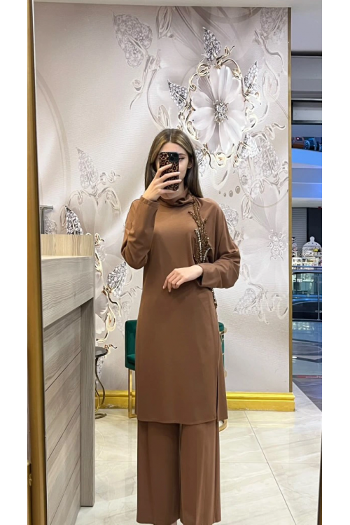 Qupra QAY6211 Takım Kahverengi