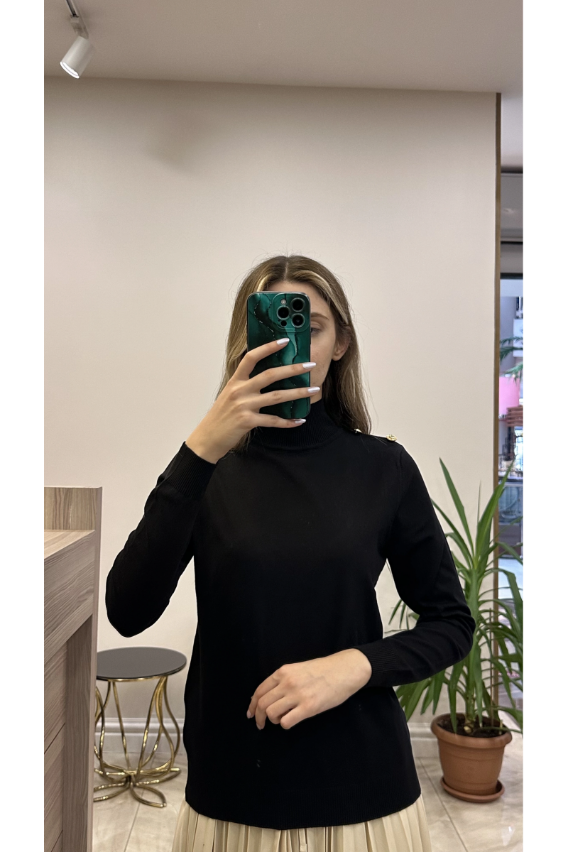 Venöve 26FWTRI0006 Pety Triko Siyah